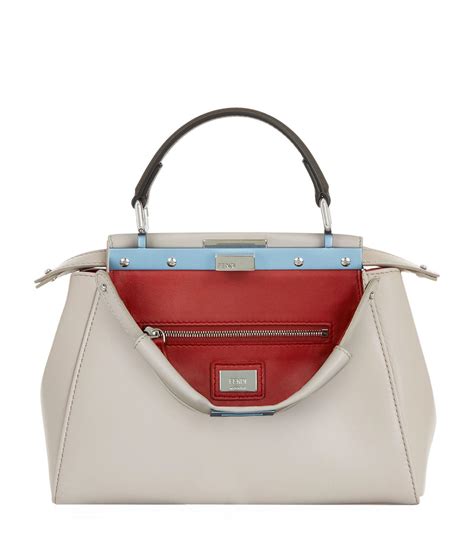 fendi peekaboo small size|Fendi peekaboo price euro.